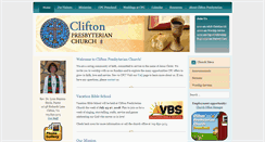 Desktop Screenshot of cliftonpc.org